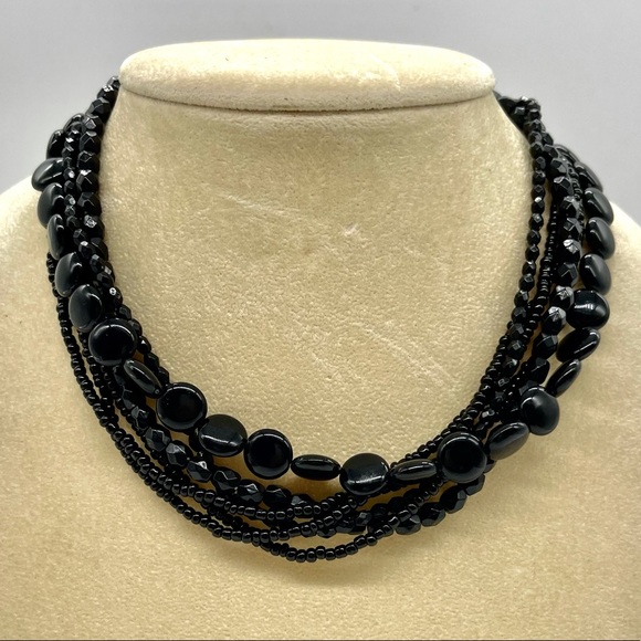 Premier Designs Multi Stand Mixed Beads Necklace - Picture 4 of 4